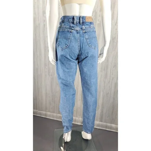 Vintage 90s Riders Jeans Mom Jean Tapered  High Waist Relaxed Coastal Cowgirl - Picture 4 of 10